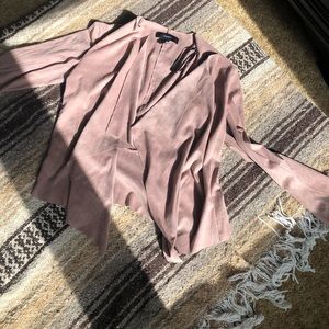 Suede Blazer